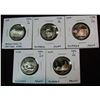 Image 1 : 860. Set of (5) 2006S Washington Quarters. Proof
