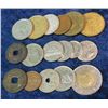Image 1 : 746. (17) Foreign Coins including $4.01 face in Canada.