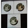 Image 2 : 872. 1979S, 80S & 81S Susan B. Anthony Dollars. Proof