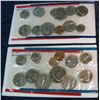 Image 1 : 768. 1980 & 81 U.S. Mint Sets. Original as issued.