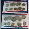 Image 2 : 769. 1980 & 81 U.S. Mint Sets. Original as issued.