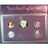 Image 1 : 772. 1987 S U.S. Proof Set. Original as issued.