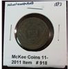 Image 1 : 918. 1973 New Foundland Cent VF. Catalogs $27.00