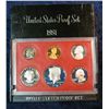 Image 1 : 1219. 1981S Proof Set. Original as Issued.