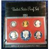 Image 1 : 1221. 1981S Proof Set. Original as Issued.