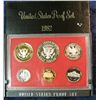 Image 2 : 1224. 1982S Proof Set. Original as Issued.