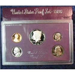1234. 1986S Proof Set. Original as Issued.