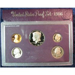 1235. 1986S Proof Set. Original as Issued.