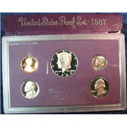 1238. 1987S Proof Set. Original as Issued.