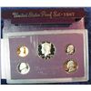 Image 1 : 1239. 1987S Proof Set. Original as Issued.