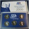 Image 2 : 1278. 2000S Proof Quarter Set. Original as Issued.