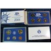 Image 2 : 1281. 2001S Proof Set. Original as Issued.