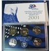 Image 1 : 1284. 2001S Proof Quarter Set. Original as Issued.