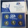 Image 2 : 1284. 2001S Proof Quarter Set. Original as Issued.