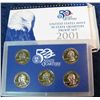 Image 2 : 1286. 2001S Proof Quarter Set. Original as Issued.