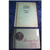 1380. (2) Antique Mercury Dime Coin Albums.