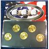Image 2 : 1436. 2000 Gold Edition State Quarter Set. BU