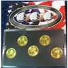 Image 2 : 1439. 2001 Gold Edition State Quarter Set. BU