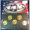 Image 2 : 1442. 2002 Gold Edition State Quarter Set. BU