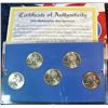 Image 2 : 1448. 2004P State Quarter Set. BU