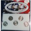 Image 2 : 1451. 2004 Platinum Edition State Quarter Set. BU