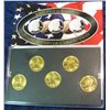 Image 2 : 1454. 2005 Gold Edition State Quarter Set. BU