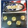 Image 1 : 1465. 2008 Gold Edition State Quarter Set. BU