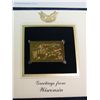 Image 2 : 1475. 2002 Wisconsin 22K Gold Stamp Cover