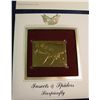 Image 2 : 1487. 1999 Insects & Spiders 22K Gold Stamp Cover