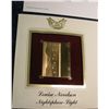 Image 2 : 1490. 2000 Louis Nevelson 22K Gold Stamp Cover