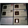 Image 1 : 1503. (5) 2000-2001 22K Gold First Day Stamp Covers