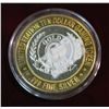 Image 2 : 1549. Golden Nugget Las Vegas $10. .999 Fine Silver Gaming Token