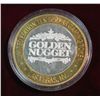 Image 2 : 1550. Golden Nugget Las Vegas $10. .999 Fine Silver Gaming Token