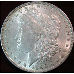 1583. 1896P Morgan Dollar. EF.