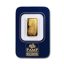 2.5 Gram Pamp Gold Bar .9999