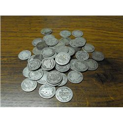 Lot Of 100 Barber Dimes