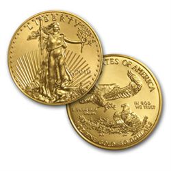 1oz American Gold Eagle. 999 Pure