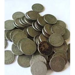 Lot Of 100 V-Nickels