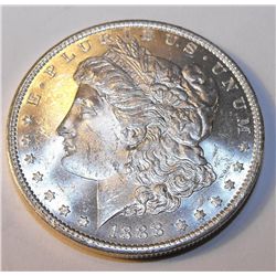 1888 P Bu Morgan Silver Dollar