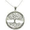 Image 1 : Peter Stone Collection Sterling Silver Tree of Life Necklace