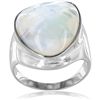 Image 1 : Stainless Steel Mother of Pearl Ring
