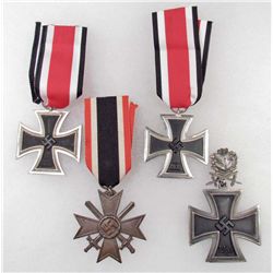 LOT OF GERMAN NAZI MOVIE PROP MEDALS