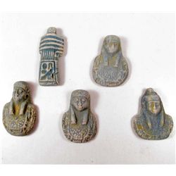 LOT OF 5 EGYPTIAN PHARAONIC ITEMS
