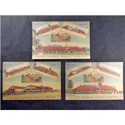 LOT OF 3 CHICKEN INN POSTCARDS