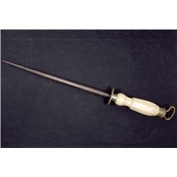 OLD WEST WILL & FINCK SF CAL IVORY HANDLED KNIFE SHARPENER