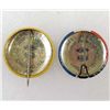Image 2 : LOT OF 2 VINTAGE CELLULOID ADVERTISING PINBACK BUTTONS