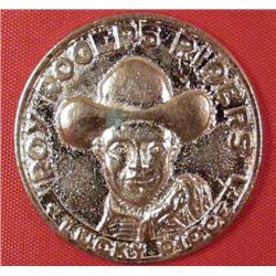 WESTERN ROY RODGERS RIDERS LUCKY PIECE COIN