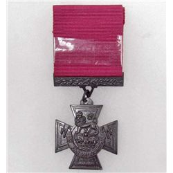 Victoria Cross Ribbion COPY OF A BRITISH VICTORIA CROSS DECORATION W/ RIBBON