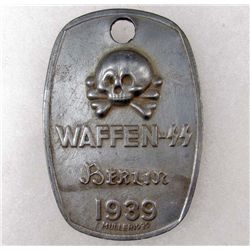 GERMAN NAZI WAFFEN SS BADGE
