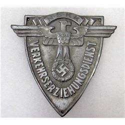 GERMAN NAZI NSKK VERKEHRSER ZIEHUNGSDIENST PLAQUE
